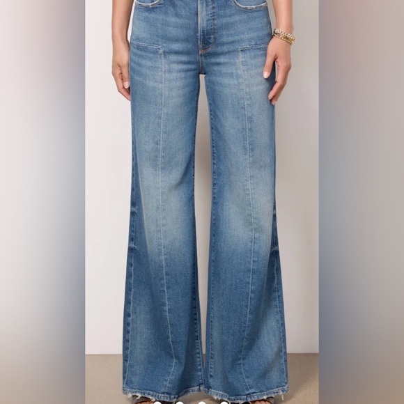 Good American Good Waist Palazzo Jeans - Picture 2 of 14